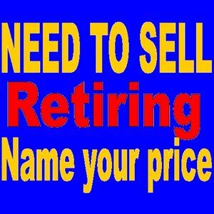 Retiring out of the country SALE